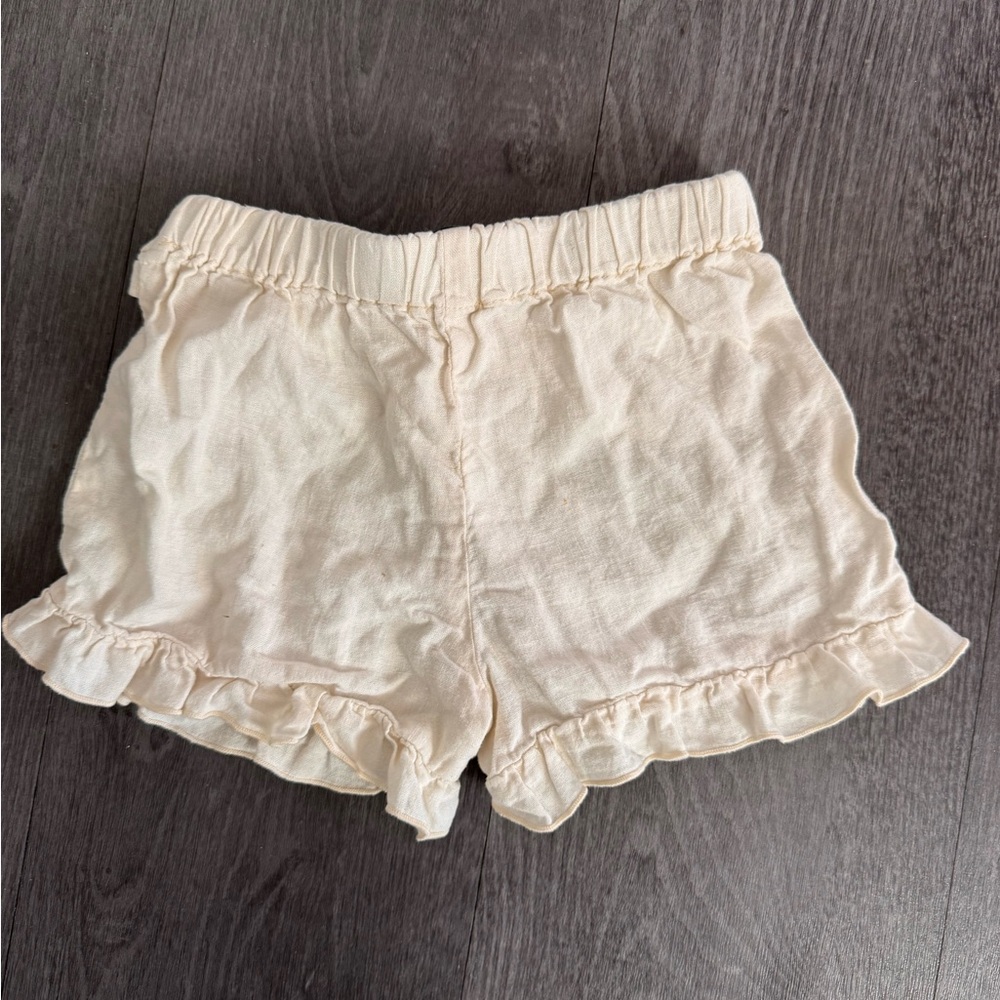 Zara Linen Shorts - Picture 3 of 4